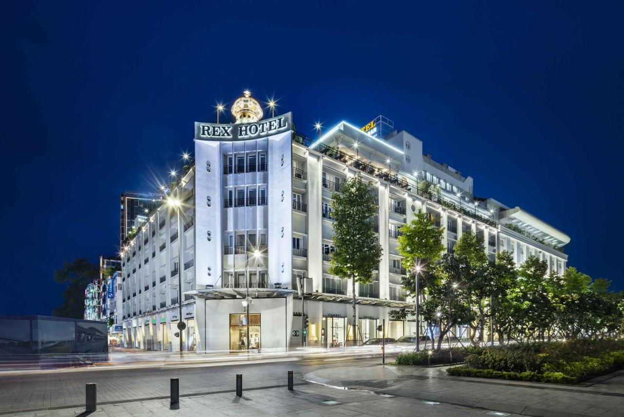 Rex Hotel Ho Chi Minh City Exterior photo The hotel at night