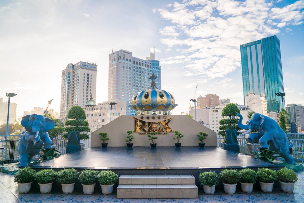 Rex Hotel Ho Chi Minh City Exterior photo The 100 Years of Thai-Lao Friendship Monument